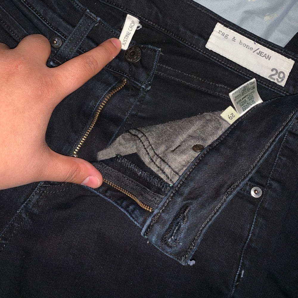 Rag & Bone Justine Crop Jeans